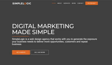 Avada website voorbeeld 1 Avada website voorbeeld 1