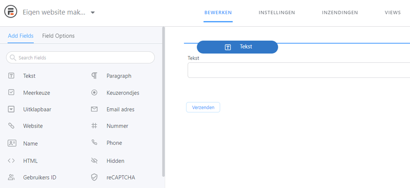 Formidable Forms - Drag and Drop