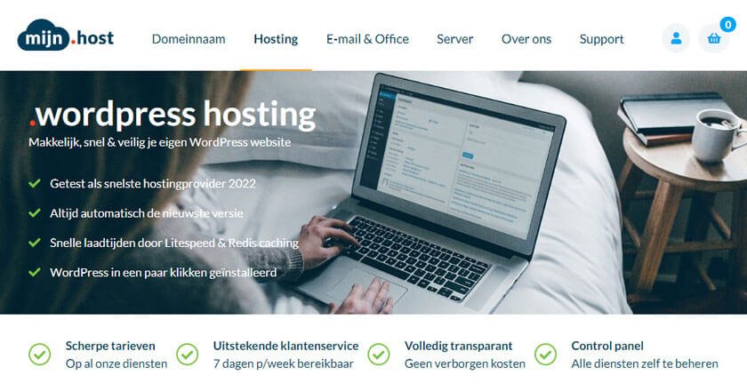 Mijn.host WordPress hosting