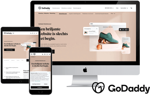 GoDaddy website builder