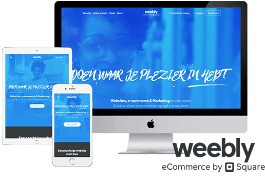 Eigen website maken Weebly