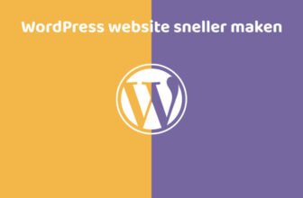 WordPress website sneller maken